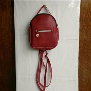 Mini Bag/Backpack-Burgundy